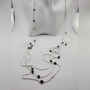 Liz Claiborne elegant lady layered drop necklace‎ N0513